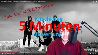 KitschKrieg feat. Cro, AnnenMayKantereit &amp; Trettmann - 5 Min | BEWERTUNG/Reaktion #yopinion
