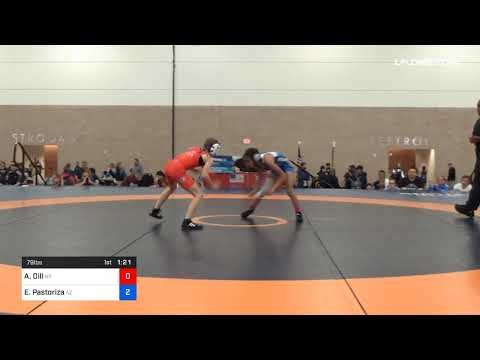 79 Lbs Quarterfinal Angie Dill Team New York Vs Erica Pastoriza Team Arizona