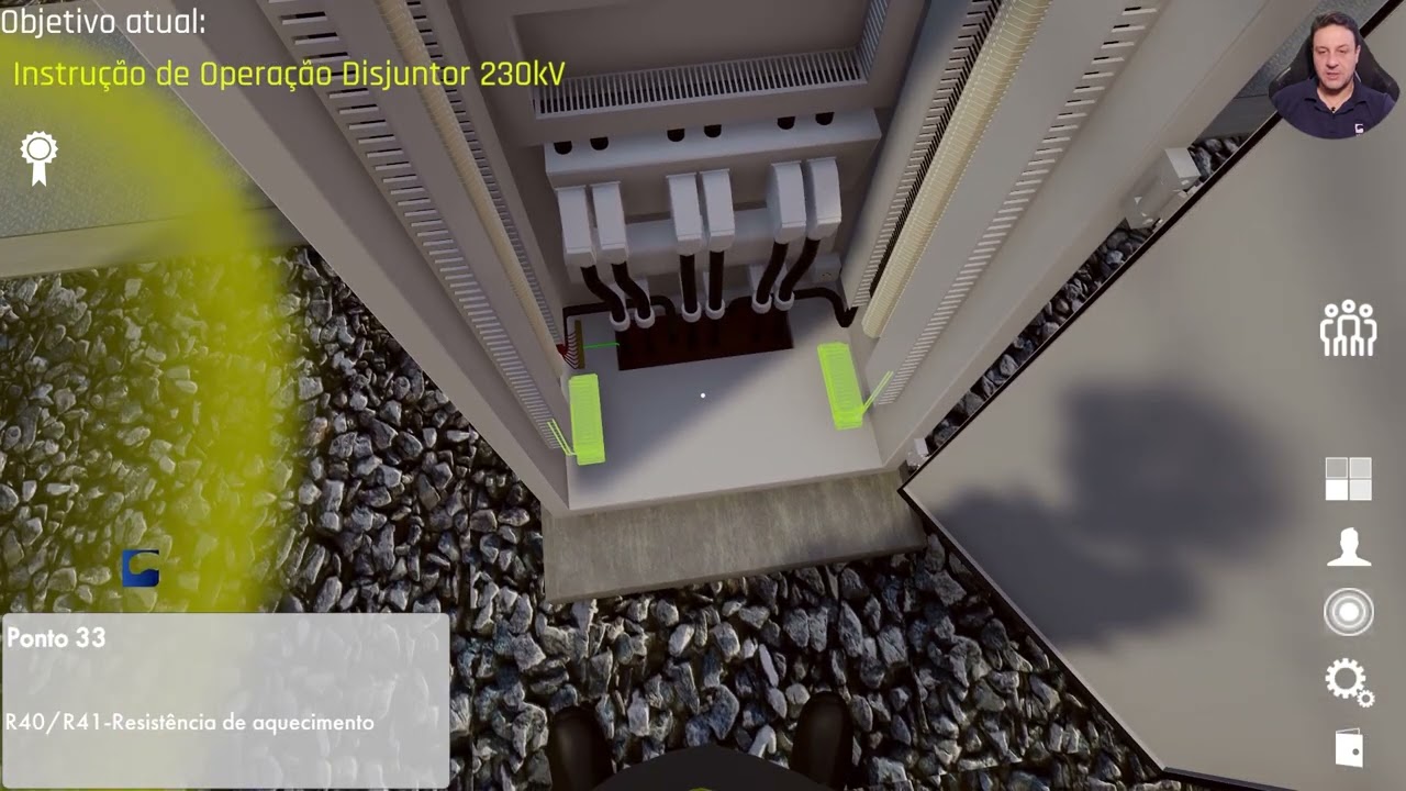 Curso de Operação e Manutenção de Subestações  - Operação de Disjuntores de Alta Tensão