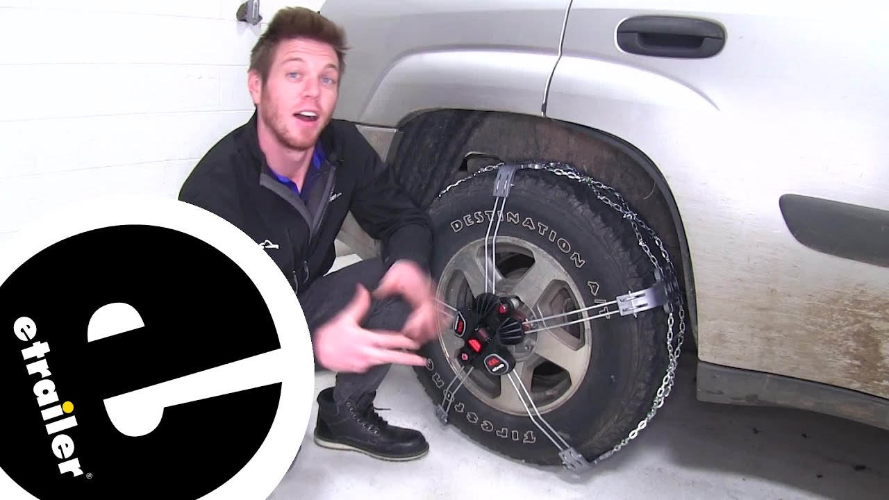 etrailer | Konig Premium Self-Tensioning Snow Tire Chains Review
