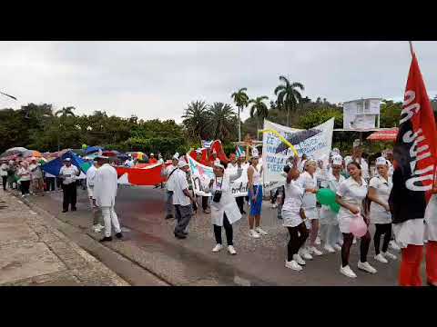 Ecos de 1 de Mayo en los municipios de Santiago de Cuba, Guamá con alegría proletaria