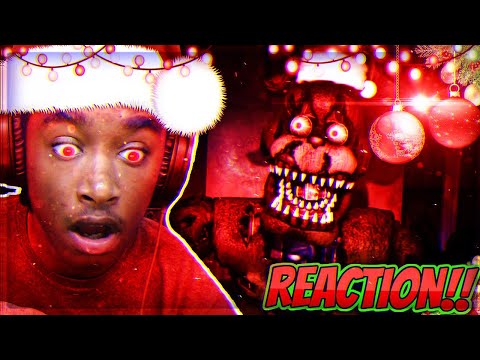Amiri React To: [SFM] FNAF VR Help Wanted CHRISTMAS SONG | The Best Year | Rockit Gaming