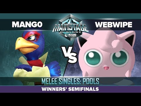 Mang0 vs Webwipe - Winners' Semifinals: Melee Singles Pools - Mainstage | Falco vs Jigglypuff