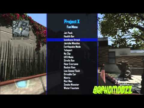 Black Ops 2 GSC Mod Menu PS3  -Project X