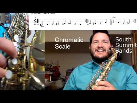 Chromatic Scale for Saxophone