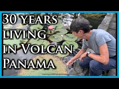 Volcan Living: Interview with Carla Black + Garden Tour - Soroptimist, Recycle - Chiriqui Panama