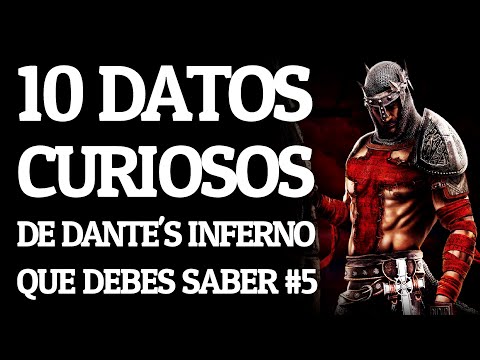 10 DATOS CURIOSOS sobre DANTE'S INFERNO que DEBES SABER | Parte 5 🔥