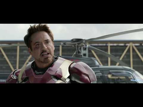 Captain America Civil War: TEAM IRON MAN vs TEAM CAPTAIN AMERICA FULL FIGHT pt 01