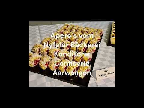 Der Mann mit dem Hut empfiehlt: Apero`s vom Nyfeler Bäckerei Konditorei Confiserie Aarwangen