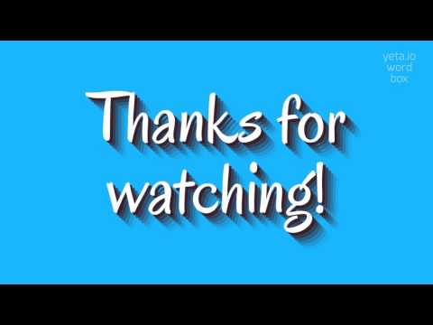 How to say "schoon"! (High Quality Voices)