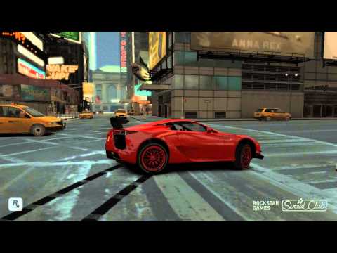 Gta IV-Lexus LFA Nurburgring Edition HD