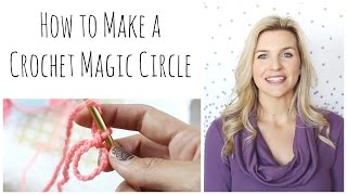 How to Make a Crochet Magic Circle
