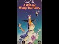 Opus Bill A Wish For Wings That Work Full 1993 MCA Universal Home Video VHS