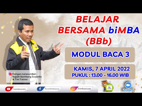 Video Panduan Modul Baca 3