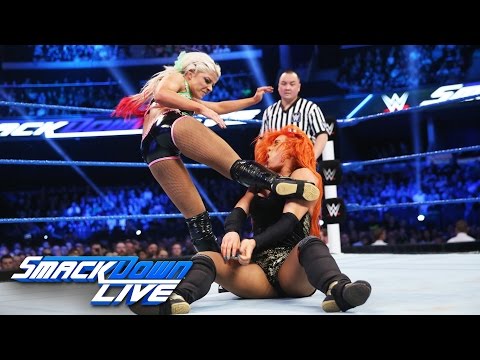 WATCH: Smackdown Women’s Championship Match