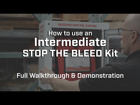  How to use an Intermediate STOP THE BLEED Kit – Full Walkthrough & Demonstration