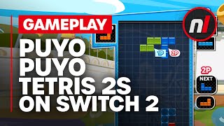 Puyo Puyo Tetris 2 Nintendo Switch 2 Gameplay - New Double Mode & Mouse Control