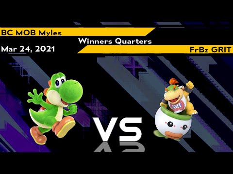 [Smash Ultimate] XeNOwifi 54 (W.Quarters) - BC MOB  Myles vs FrBz  GRIT