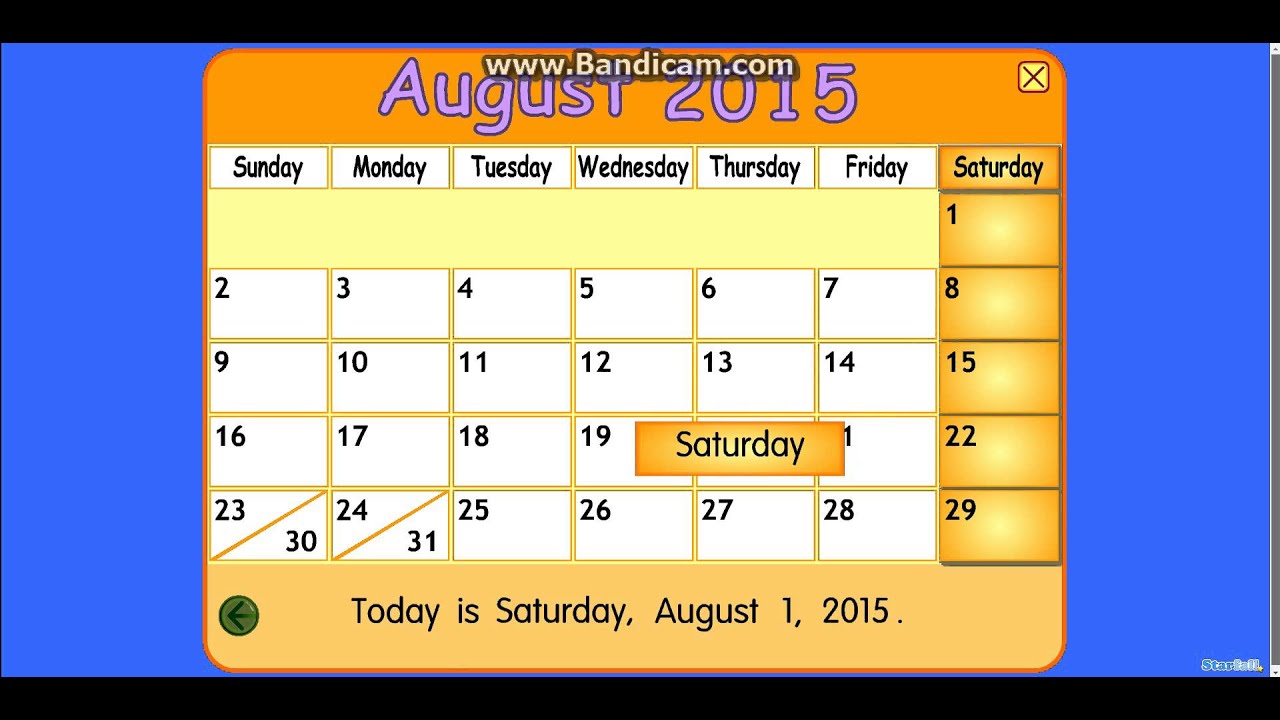 August 2015 is here