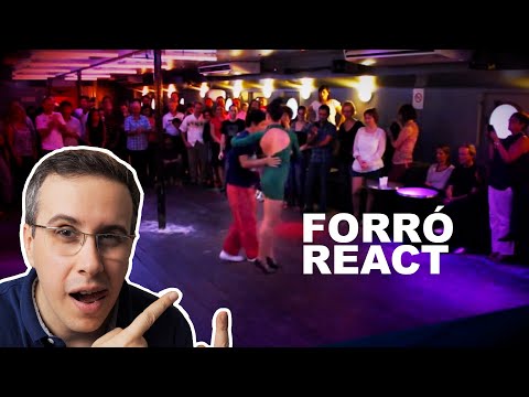 Itaunas roots forro style in Paris - Marcio Juruna & Sarah Lutz | Forró dance demonstration reaction