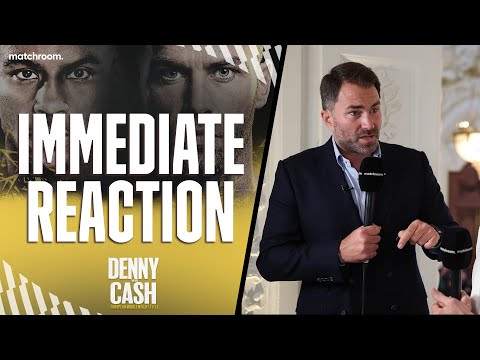 Eddie Hearn Reacts To Canelo/Oscar Beef, Ryan Garcia's Drug Test, Tank's Tweet & Denny Vs Cash