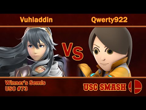 Vuhladdin (Lucina) vs Qwerty922 (Mii Gunner) - USC Biweeklies #73 Winners Semi Finals