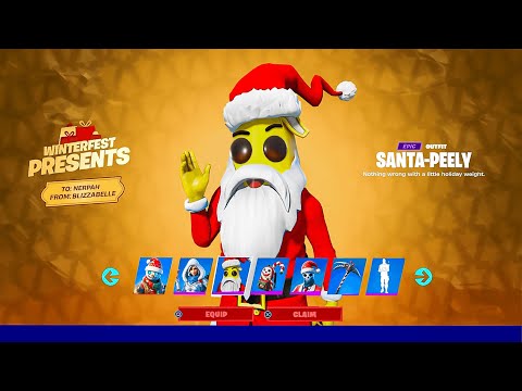 *ALLE* Winterfest 2023 GESCHENKE GEÖFFNET! (Fortnite Kapitel 5)