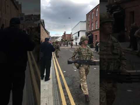 Black Watch (3 SCOTS) Homecoming Parade in Perth
