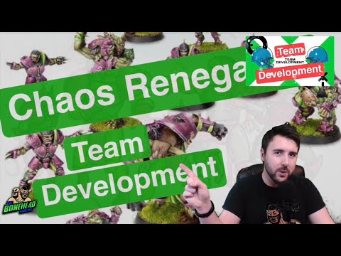 Chaos Renegade Team Development - Blood Bowl 2020 (Bonehead Podcast)