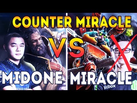 MidOne Know How to Counter Miracle WTF Kunkka Attacker Style Tactic is WORK! Dota 2