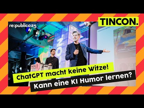 Video Thumbnail: Kann KI witzig sein? So lernt ChatGPT Wortspiele | TINCON 2025