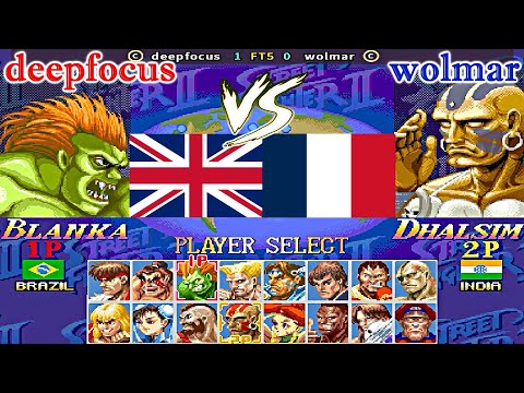 Hyper Street Fighter II: The Anniversary Edition - deepfocus vs wolmar FT5