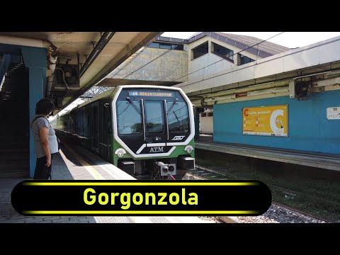 Metro Station Gorgonzola - Milan 🇮🇹 - Walkthrough 🚶