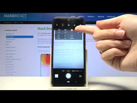 CUBOT X20 - How to Change Photo Aspect Ratio & Manage Camera Settings