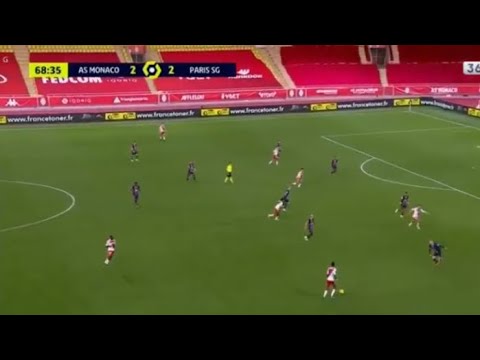 Kevin Volland goal / As Monaco VS PSG (2-2)