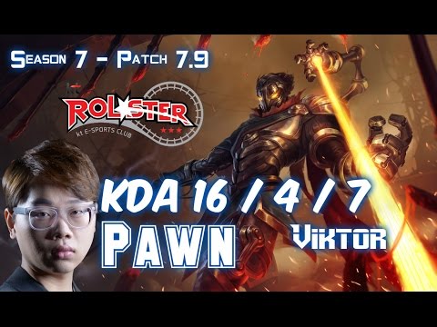 KT Pawn VIKTOR vs KLED Mid - Patch 7.9 KR Ranked