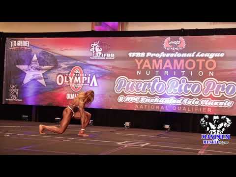 Women's Physique Posing Routines | 2019 Puerto Rico Pro