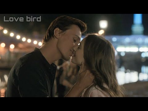 Emily in Paris / Kiss Scene — Emily and Fabien (Lily Collins and Michel Biel)