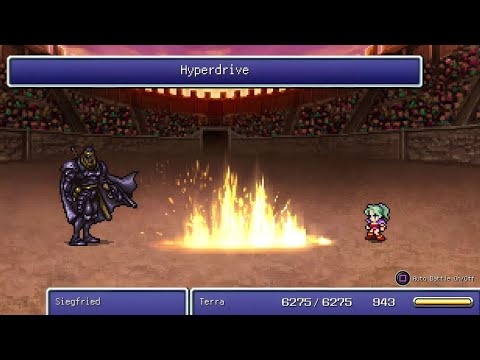 Unlock and beat Seigfried in the Final Fantasy VI coliseum