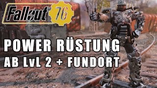 Fallout 76 | POWER RÜSTUNG gleich zu BEGINN | Power Armor Fundort