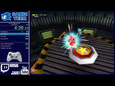 [old] Sonic Adventure DX - Amy story - 0:11:16 RTA
