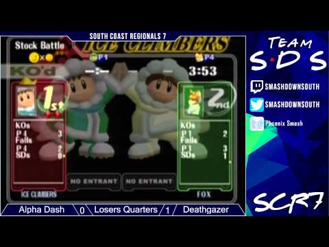 SCR7 - Alpha Dash vs Deathgazer Losers Quarters