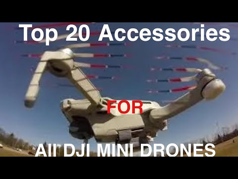 Top 20 Accessories for ALL DJI Mavic Mini/2/SE/3/3 Drones And LED & Strobe Lights for Any Drone