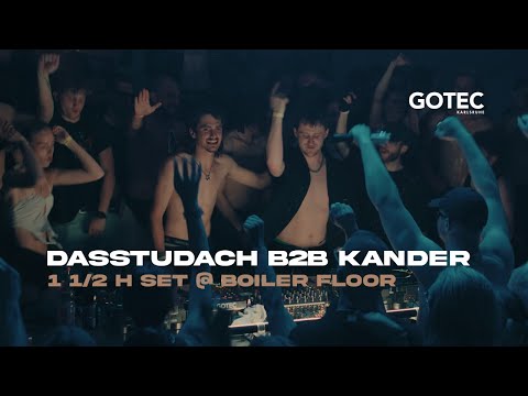 Dasstudach B2B Kander | Boiler - Gotec Club | 1 1/2 h Epic Techno Set