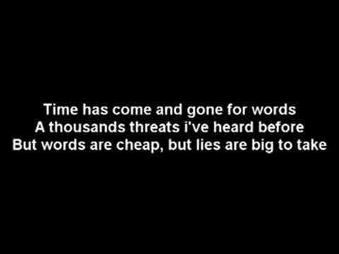 Endeverafter No More Words (Jeff Hardy theme) + lyrics