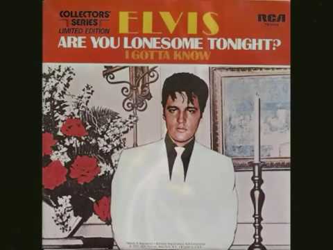 Elvis Presley ‎– Are You Lonesome Tonight? (1960)