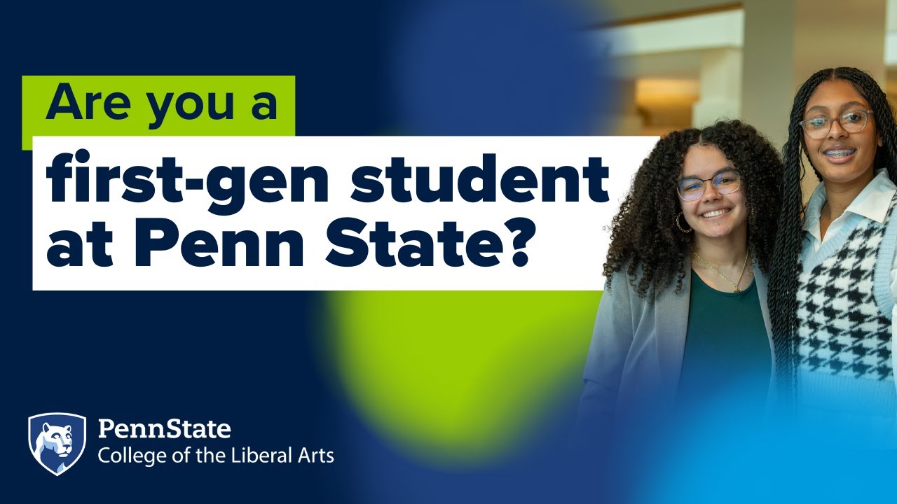 Are you a first-gen student at Penn State?