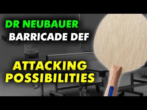 DR NEUBAUER Barricade Def - demonstration of attacking possibilities with rubber PALIO AK47 Red max