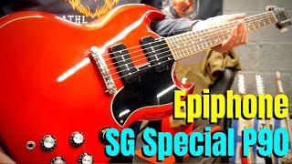 Video thumbnail for Epiphone SG Special P90 Sparkling Burgundy Review | Epiphone Inspired by Gibson by The Guitar Manifesto