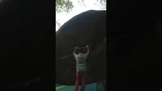 Video thumbnail of Màgia Borràs, 6a+. Can Bruguera